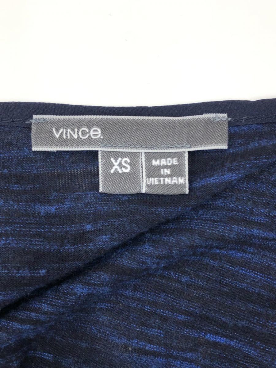 VINCE. vi nsdo King cut and sewn sizeXS/ navy blue ## * eba5 lady's 