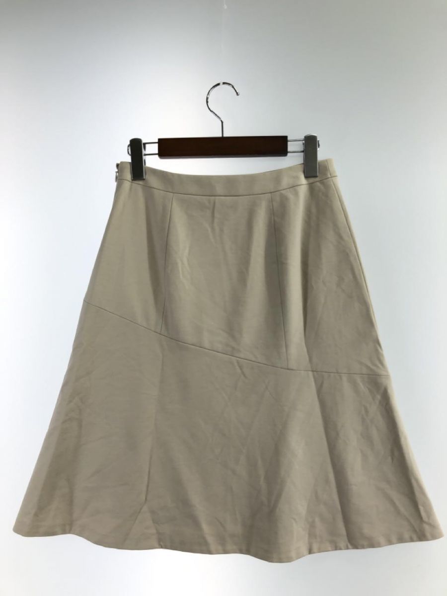 Reflect Reflect A line trapezoid skirt size9/ beige #* * eba5 lady's 