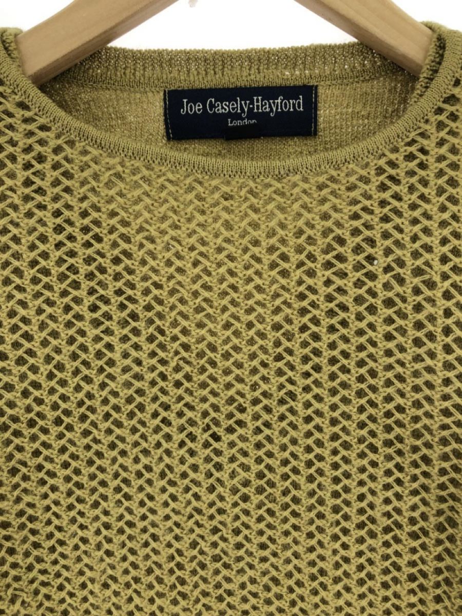 Joe Casely-Hayford ジョー・ケイスリー ヘイフォード ウール100% ニット セーター sizeXS/オリーブ ◇■ ☆ eba5 レディース_画像2