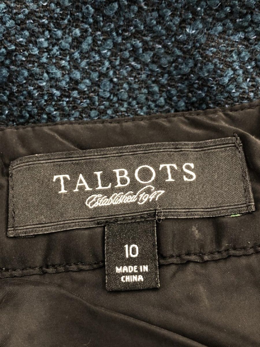 Talbots タルボット ウール混 スカート size10/グリーン系 ◇■ ☆ ebb3 レディース_画像5