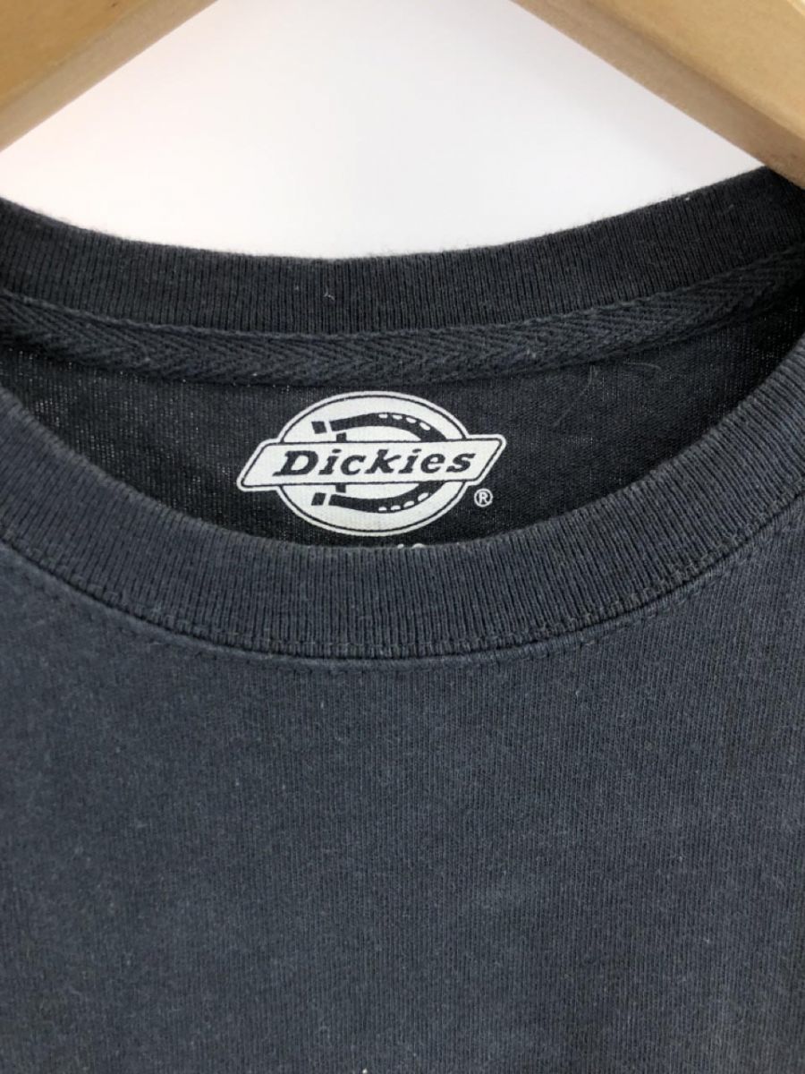 Dickies ディッキーズ プリント Tシャツ sizeL/チャコールグレー ■■ ☆ ebb3 メンズ_画像2