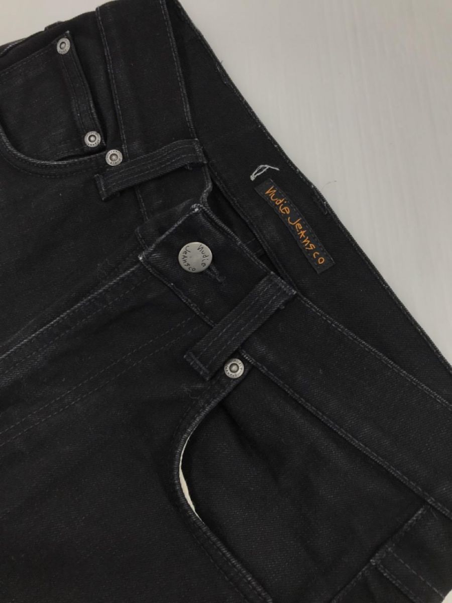 Nudie Jeans ヌーディージーンズ デニムパンツ sizeW28/黒 ■■ ☆ ebb3 メンズ_画像5