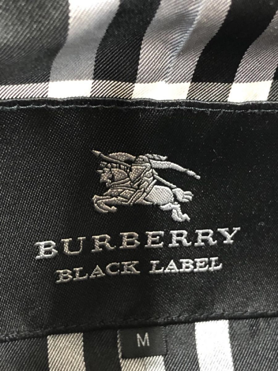 BURBERRY BLACK LABEL バーバリーブラックレーベル コート sizeM/黒 ◇■ ☆ ebb3 メンズ_画像8