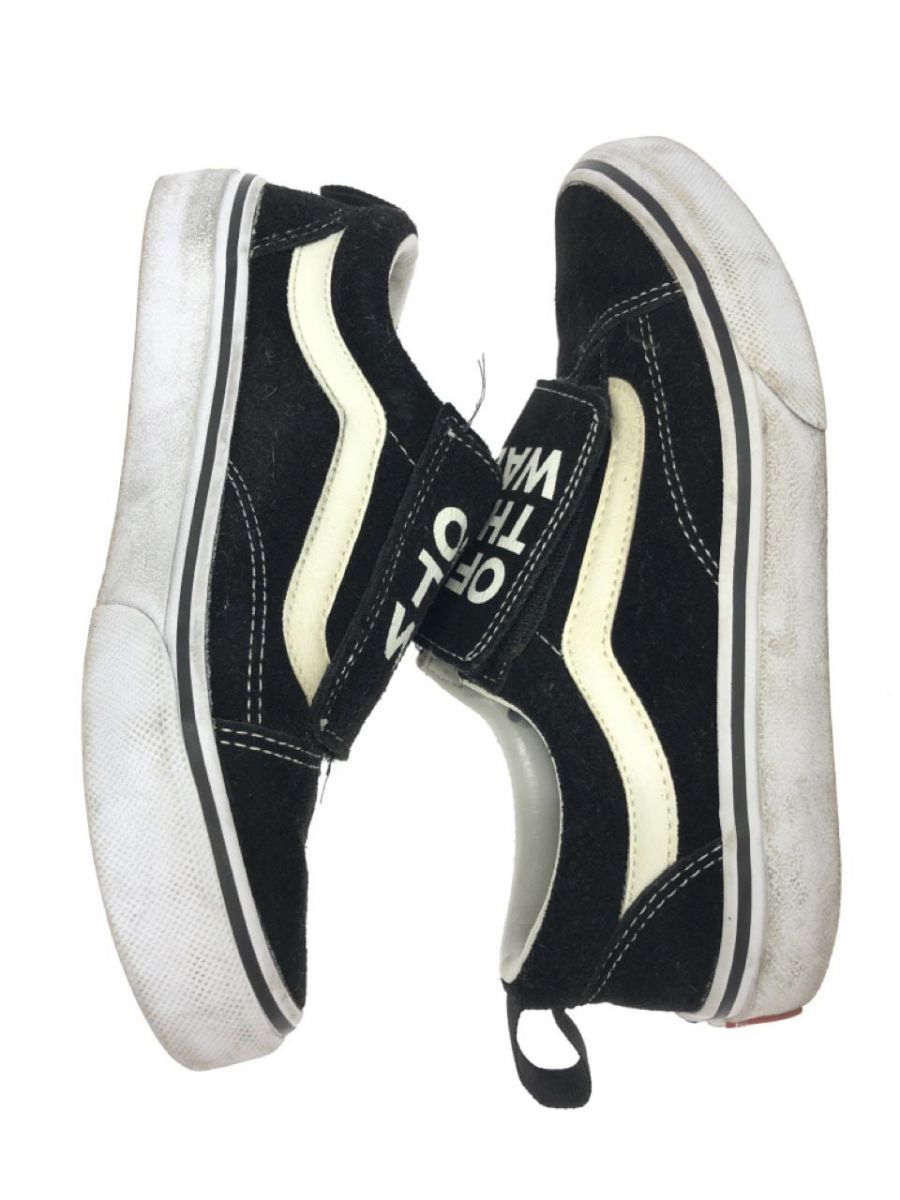 VANS バンズ ロゴ ローカット スニーカー size22/黒 ■■ ☆ ebb9 レディースの画像5