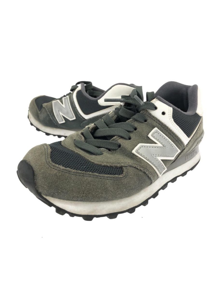 New Balance ニューバランス ML574 ローカット スニーカー size22/紺系 ■■ ☆ ebb9 レディース_画像1