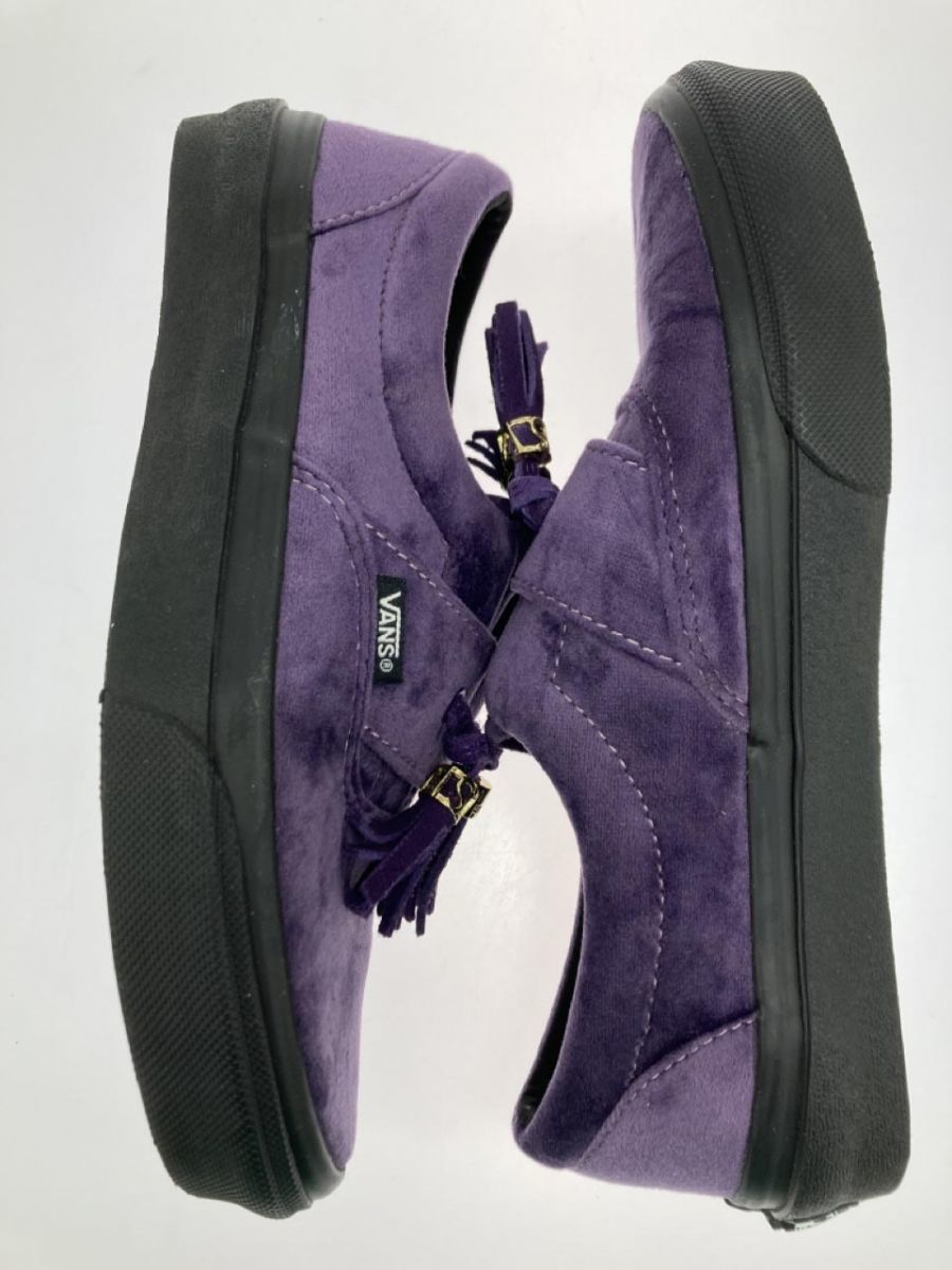 VANS バンズ ベロア スリッポン スニーカー size23/紫 ◇■ ☆ ebb9 レディース_画像6