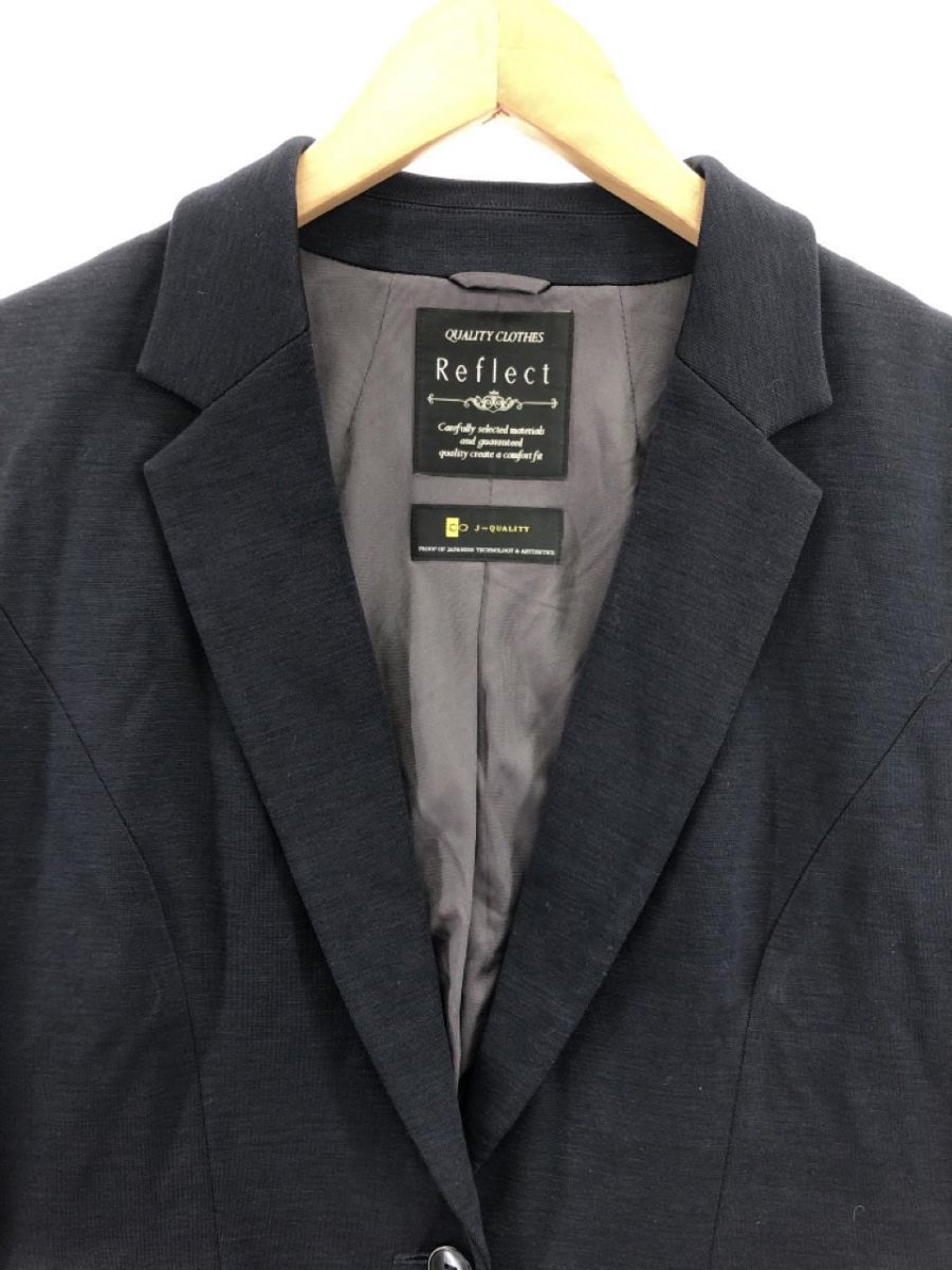 Reflect Reflect шерсть . tailored jacket size11/ чёрный *# * ebb9 женский 