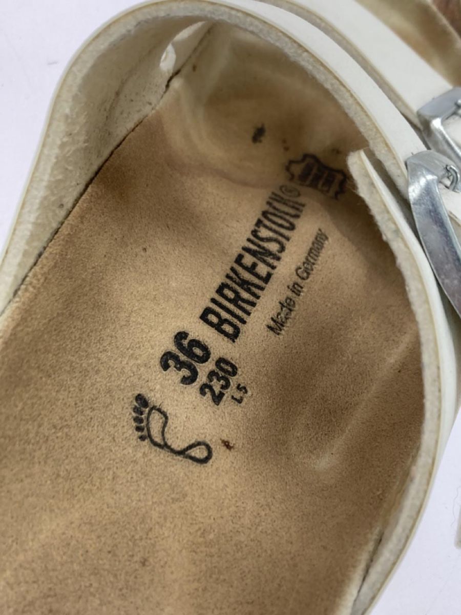 BIRKENSTOCK ビルケンシュトック サンダル size23/白 ■◆ ☆ ebb9 レディース_画像5