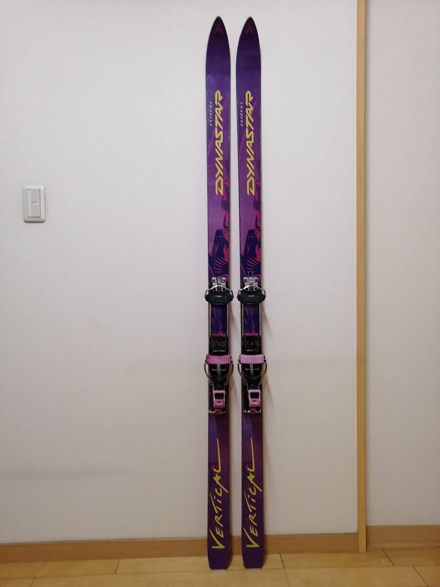 DYNASTAR　EXTREME　VERTICAL　180cm　山スキー　ジルブレッタ404、シール、クランポン、流れ止め付き　_画像1