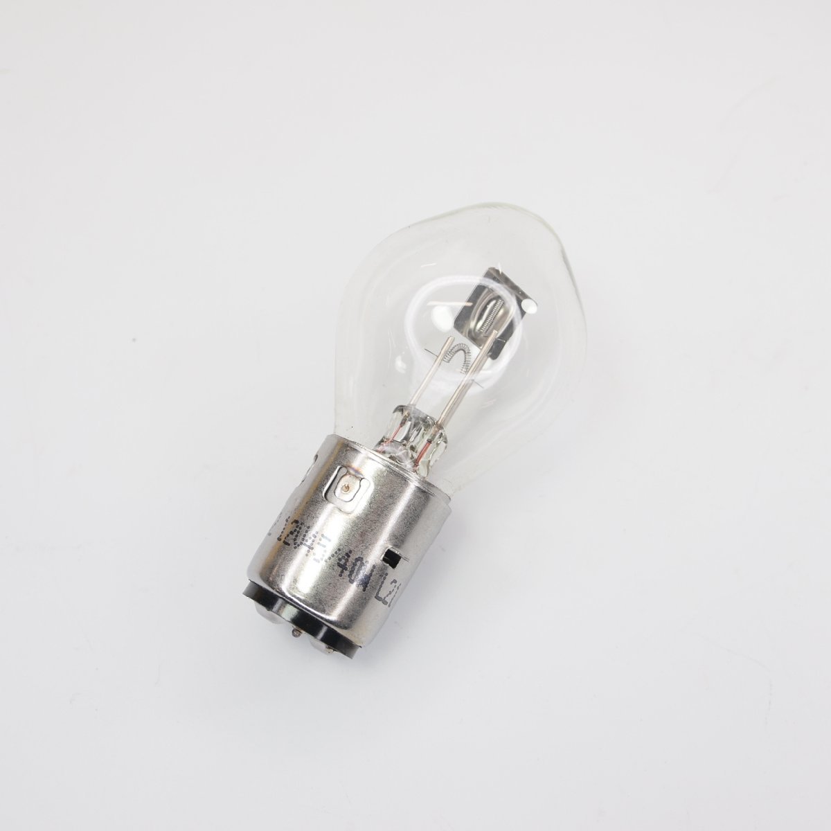 Bulb HELLA 12V 45/40W socket BA20D for Vespa Lambretta 50s 100 ET3 GT GTR 160GS Rally Sprint VBB バルブ ベスパ ランブレッタ_画像1