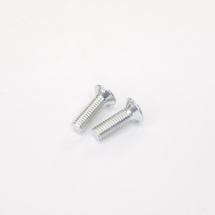 Countersunk head screw M5x12mm マイナスヘッドスクリュー 2本 Lambretta ランブレッタ VESPA ベスパ ネジ スクリュー_画像2