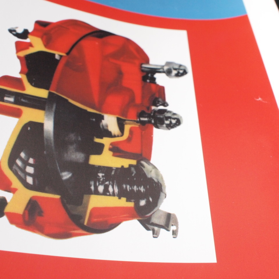 Poster Lambretta TV 175 ランブレッタのポスター w700mm×h999mm_画像4