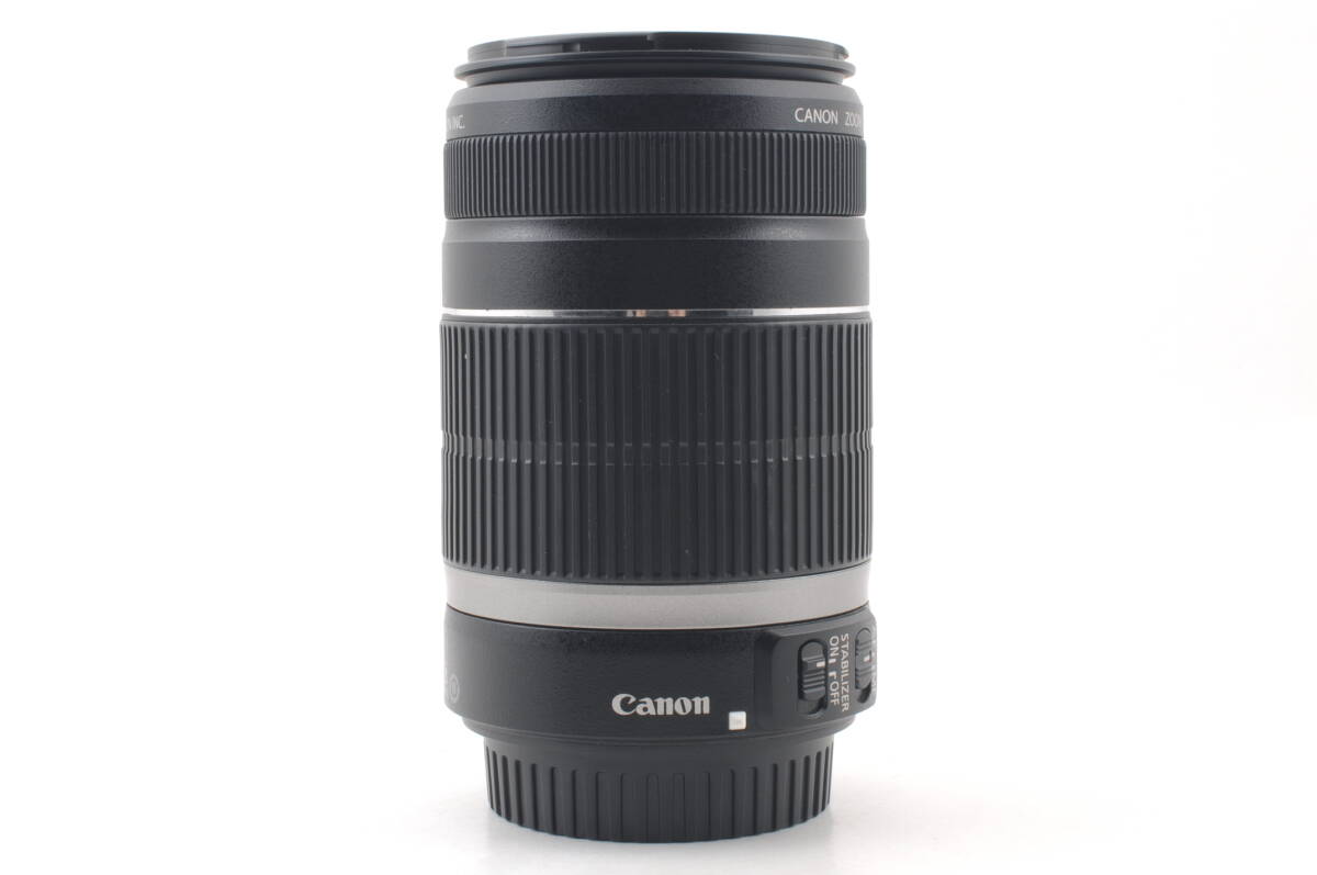 動作品 キャノン Canon EF-S 55-250mm f4-5.6 IS AF 一眼カメラレンズ 管K5970_画像2