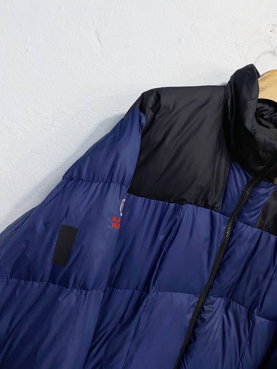 (T3242) THE NORTH FACE 800+SUMMIT ノースフェイス ローツェ ダウンジャケット サミットシリーズ ヌプシ. メンズ L サイズ 正規品 _画像6