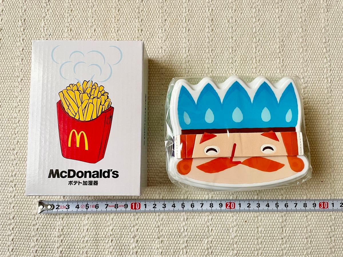 マクドナルド ポテト加湿器 + ニチガス・ニ・スルーノ三世 ランチボックス 2点 非売品