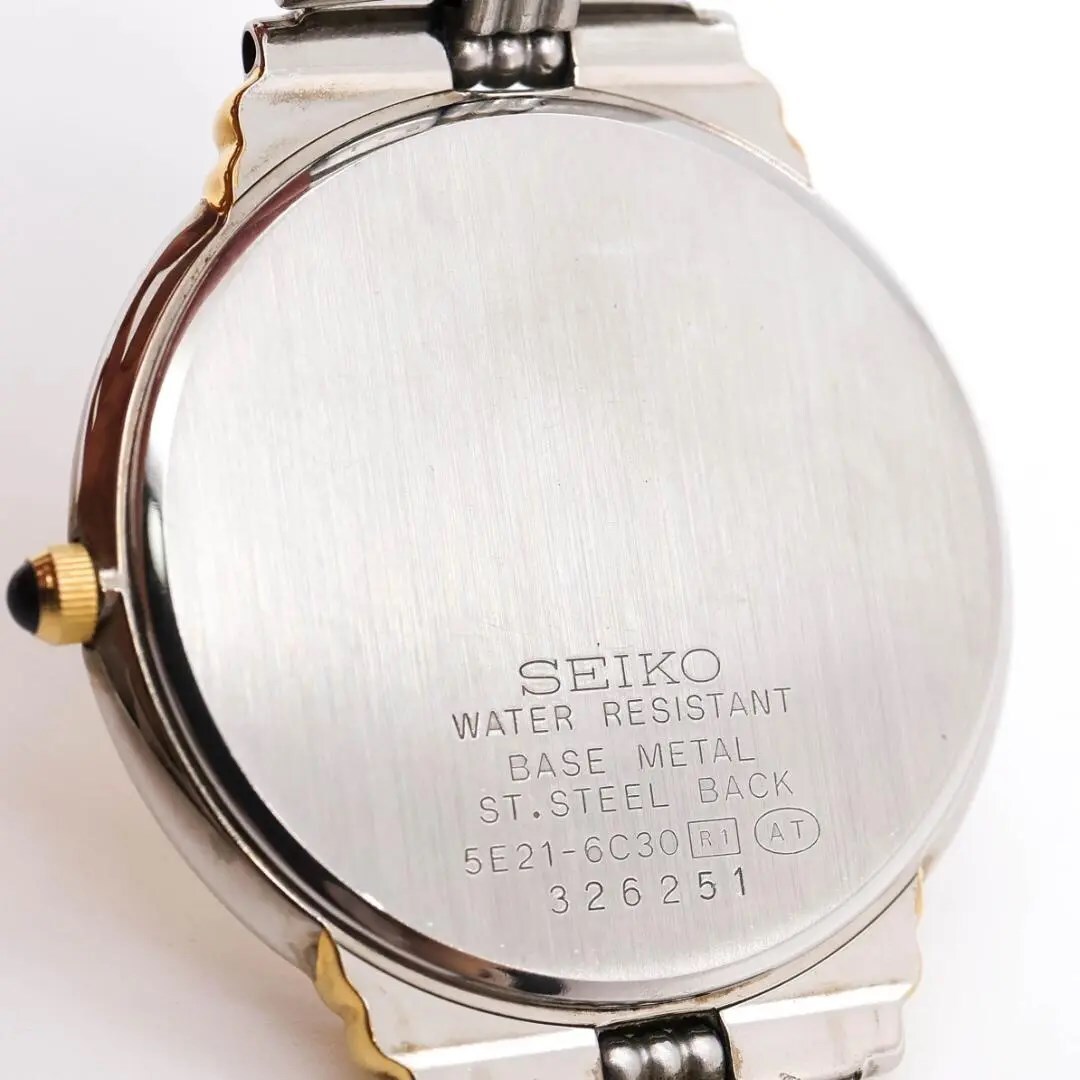 《美品》SEIKO LUCENT 腕時計 ゴールド ヴィンテージ クォーツ mの画像8