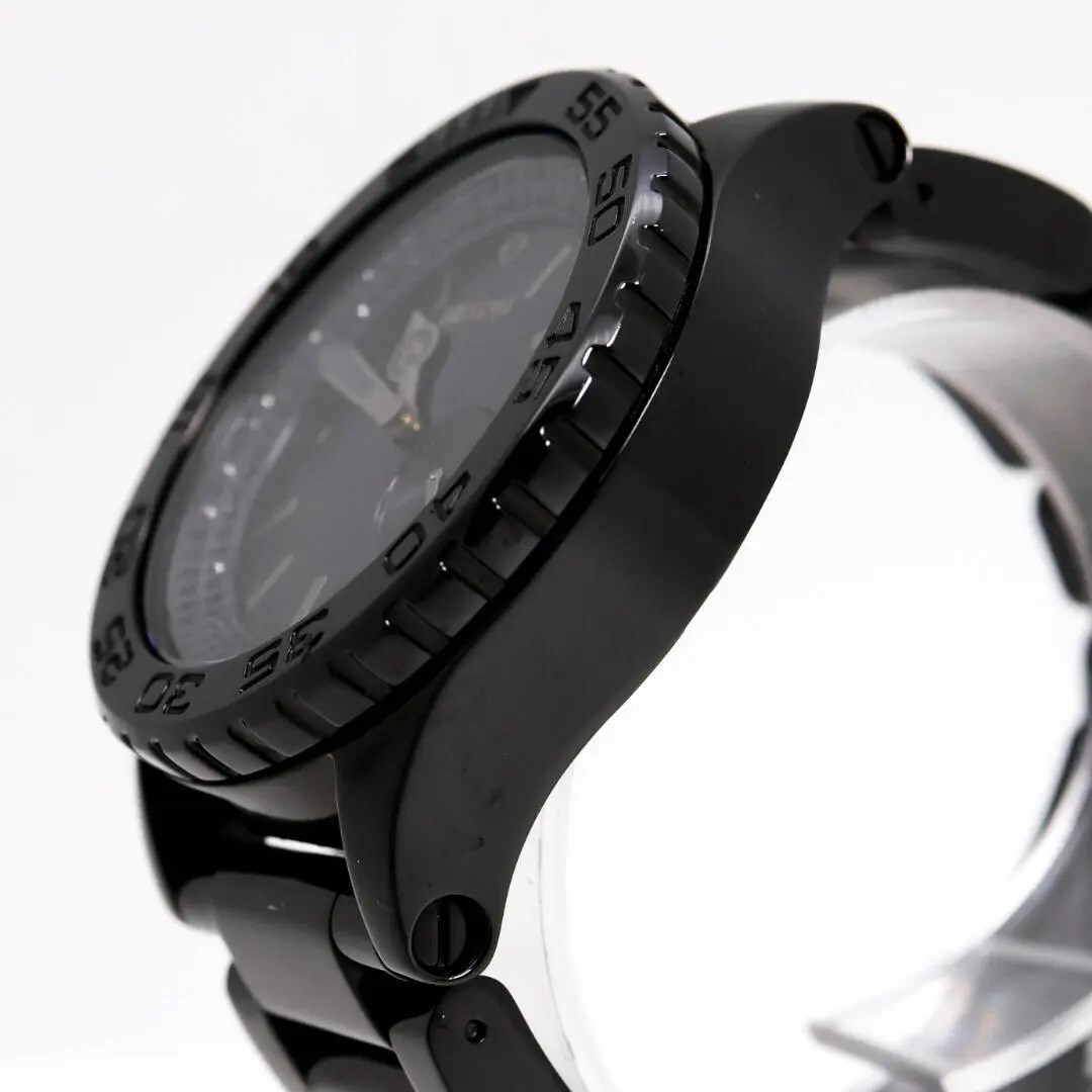 《美品》 NIXON MINIMIZED 腕時計 クリスタル タイドグラフ q