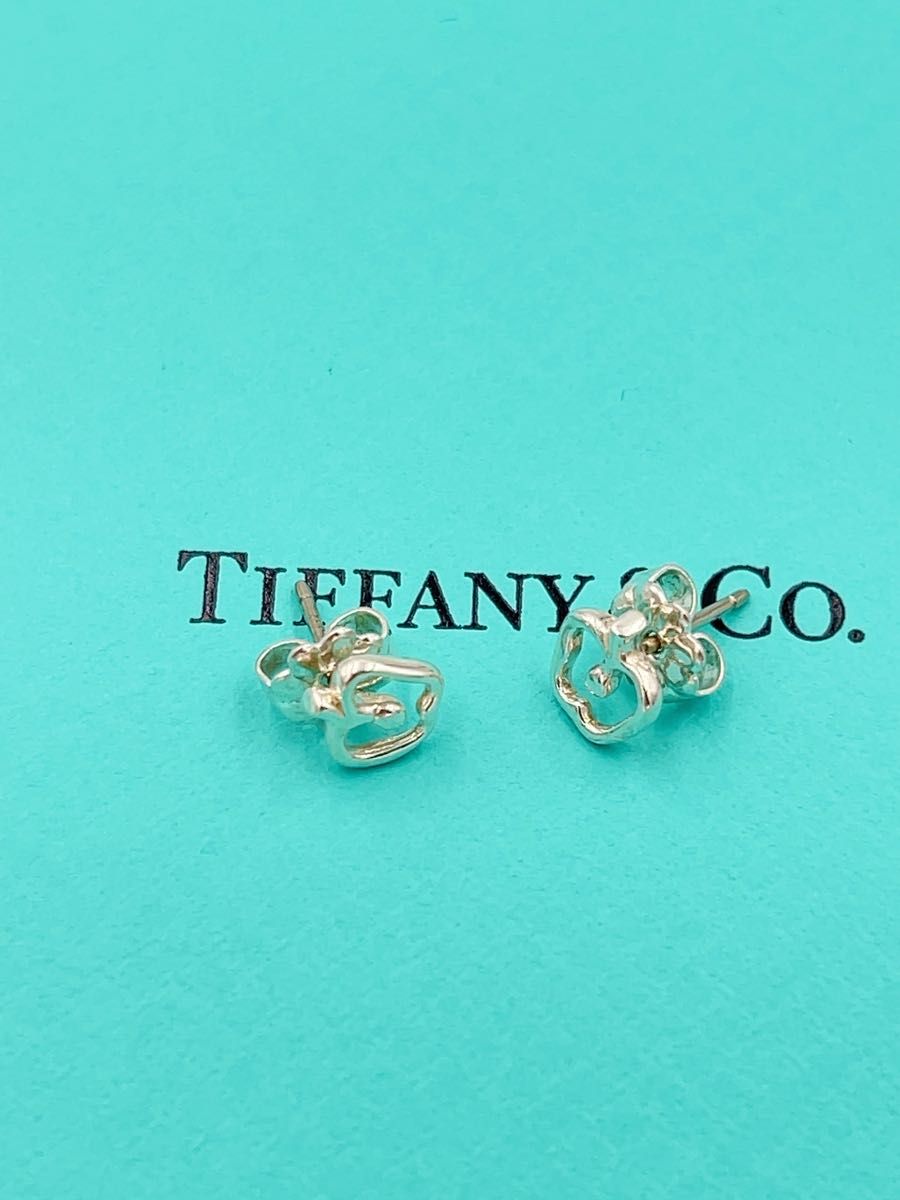 値引き不可　美品TIFFANY&Co. ティファニーアップルピアス　りんご　ミニ