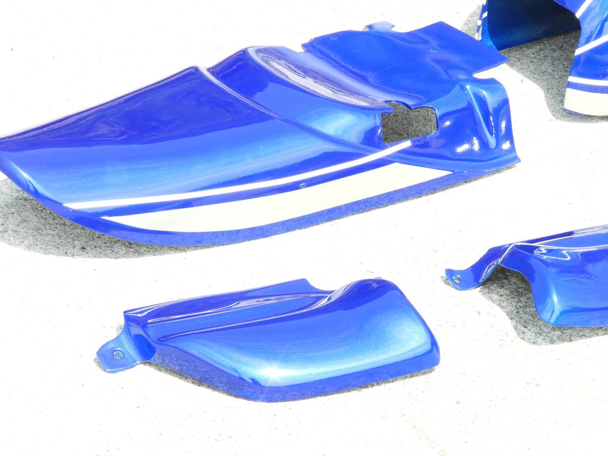 エイプ50 Z2  青タイガーカラー 外装セットの画像3