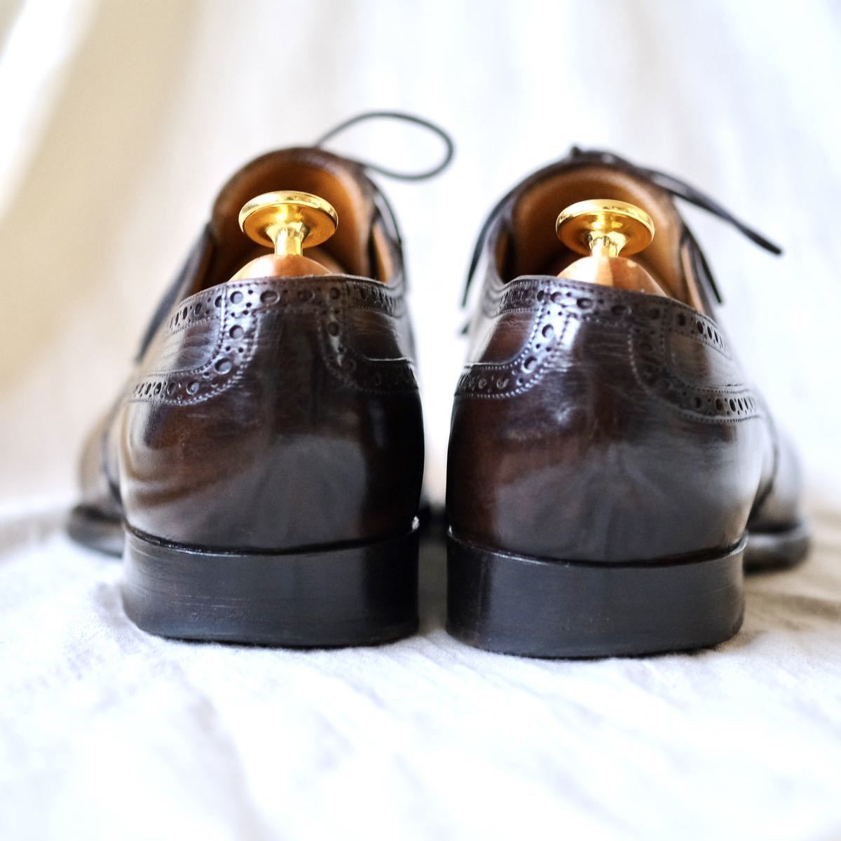 超希少美品Saint Crispin's×UA別注 サンクリスピン フルブローグ 超希少美品Saint Crispin's×UA別注 サンクリスピン フルブローグ