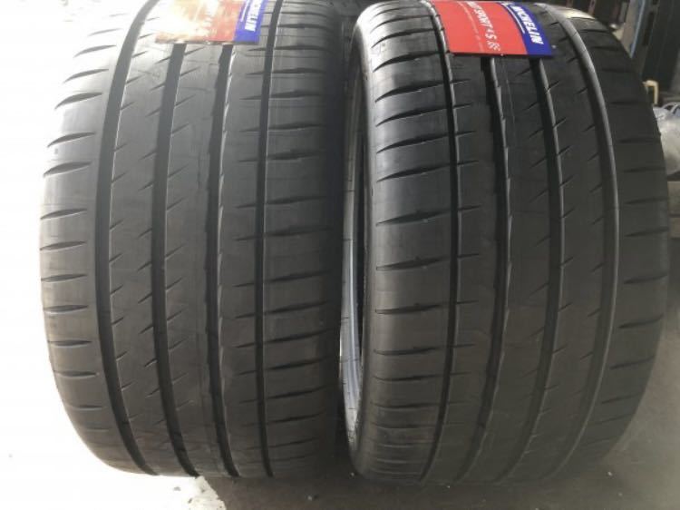 265/35R18 新品未使用2本 ミシュラン パイロットスポーツ4S 21年製 Michelin PILOT SPORT 第二世代GT-R BNR34や輸入車などに_画像2