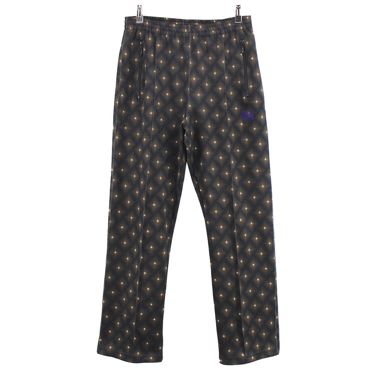 Needles　 Track Pant - Poly Jq． (LQ225) ジャガード 総柄 トラックパンツ ：8056000175943