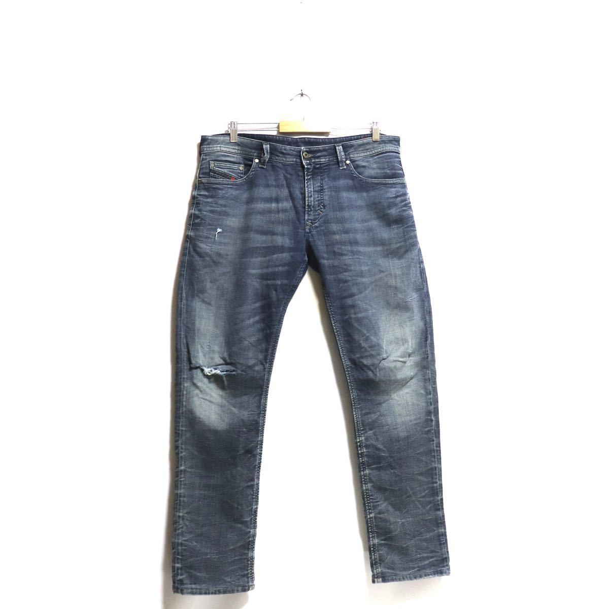 トレンド【DIESEL ディーゼル】THAVAR JOGGJEANS/STRETCH DENIM/スウェットデニム /ストレッチ デニム パンツ_画像1