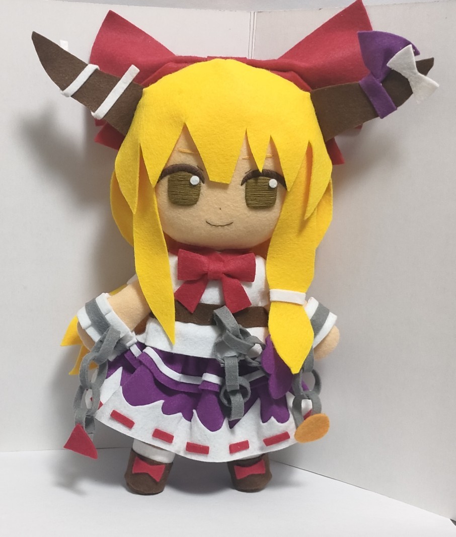 東方Project ハンドメイド ぬいぐるみ 伊吹萃香_画像4