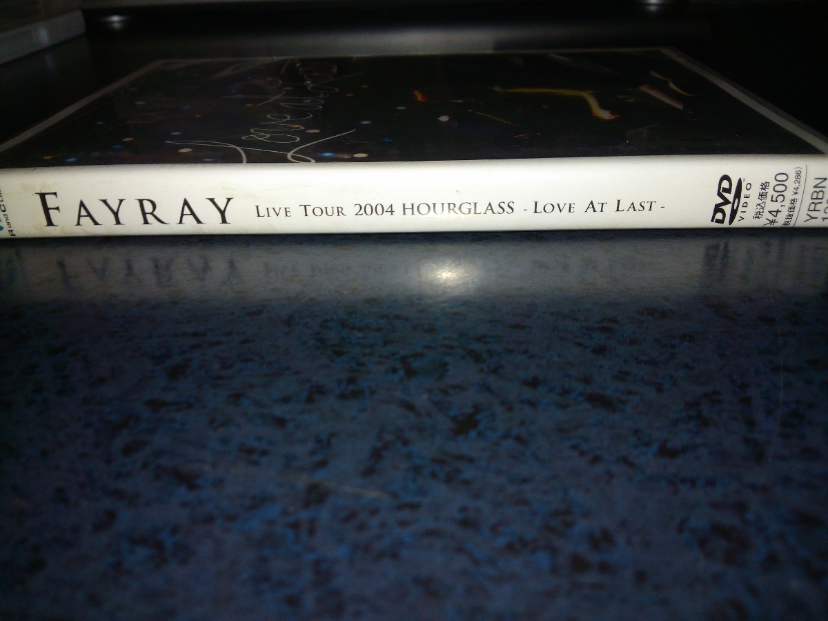 FAYRAY■LIVE TOUR 2004 HOURGLASS -LOVE AT LAST-　LIVE DVD　全13曲　YRBN-13087_画像2