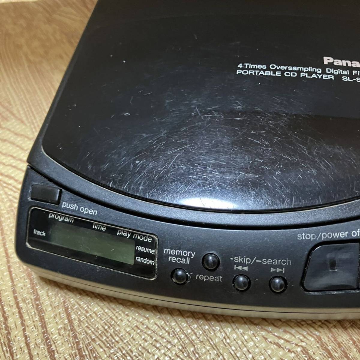 Panasonic パナソニックSL-S30 ジャンク ポータブルCDプレーヤー 動作未確認_画像9