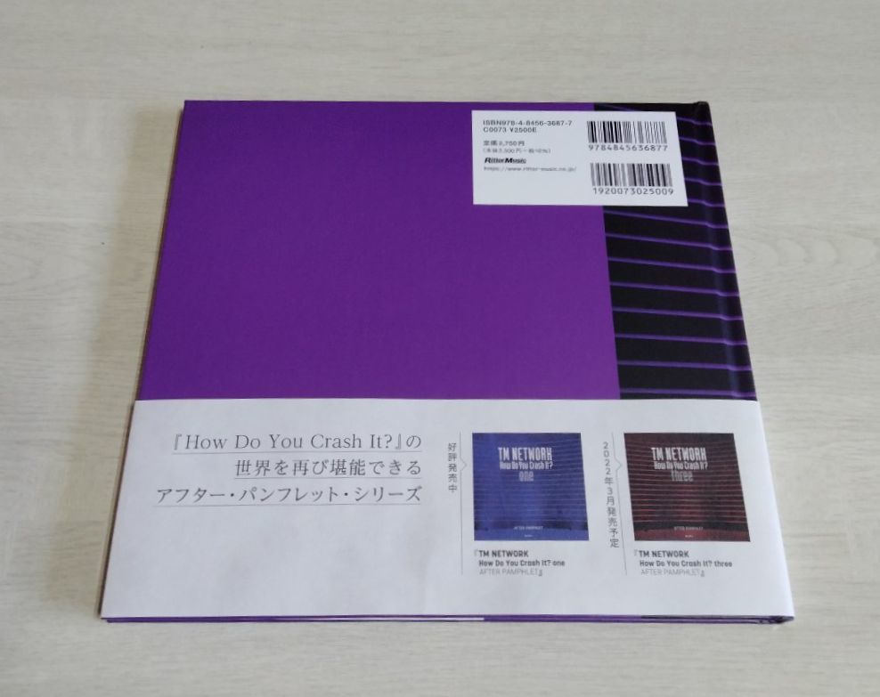 【中古】 TM NETWORK How Do You Crash It? AFTER PAMPHLET 3冊セット（one・two・three）／アフター・パンフレット／TMネットワークの画像5