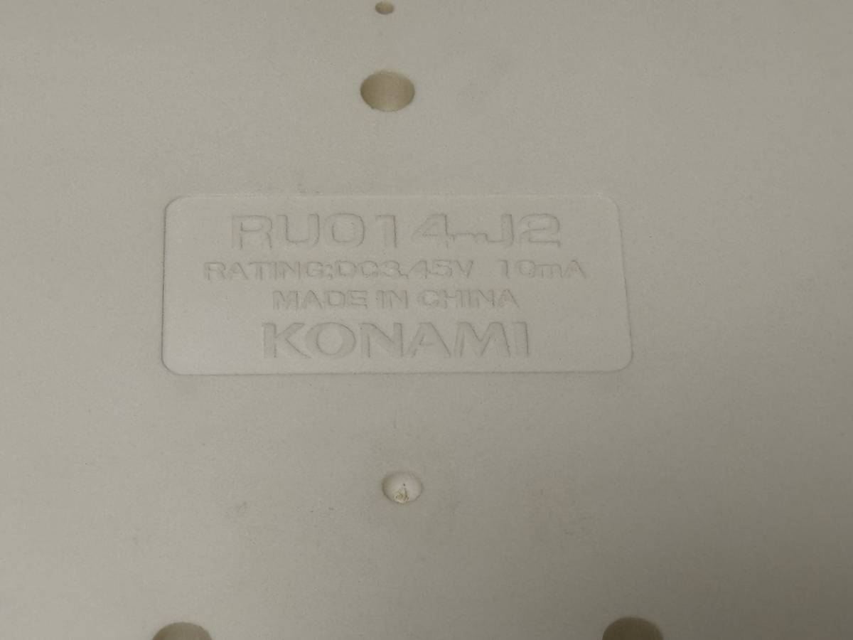 【KONAMI コナミ SONY PS2 ポップンミュージック ポップンコントローラ2 RU014-J2 本体 箱付き ポップンコントローラー2】_画像5