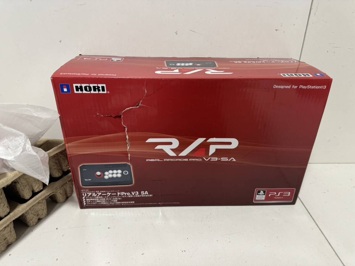 【SONY PS3 HORI リアルアーケードプロ.V3-SA HP3-65 ホリ REAL ARCADE PRO アーケードコントローラー 本体】_画像8