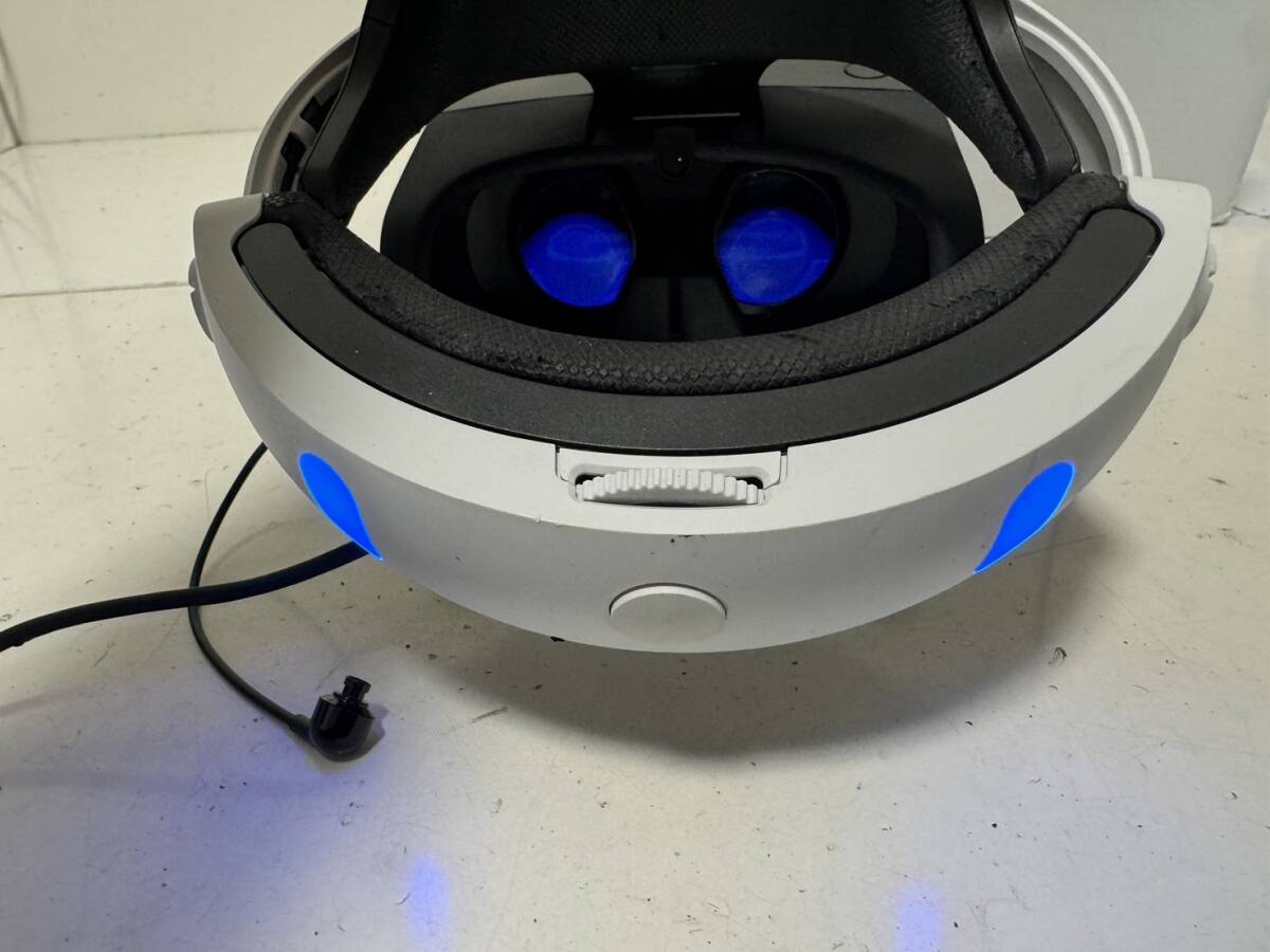 【SONY PS4 PSVR CUH-ZVR2 CUHJ-16003 本体 カメラ プロセッサーユニット ACアダプタ ケーブル】【簡易チェック/通電起動確認済み】_画像2