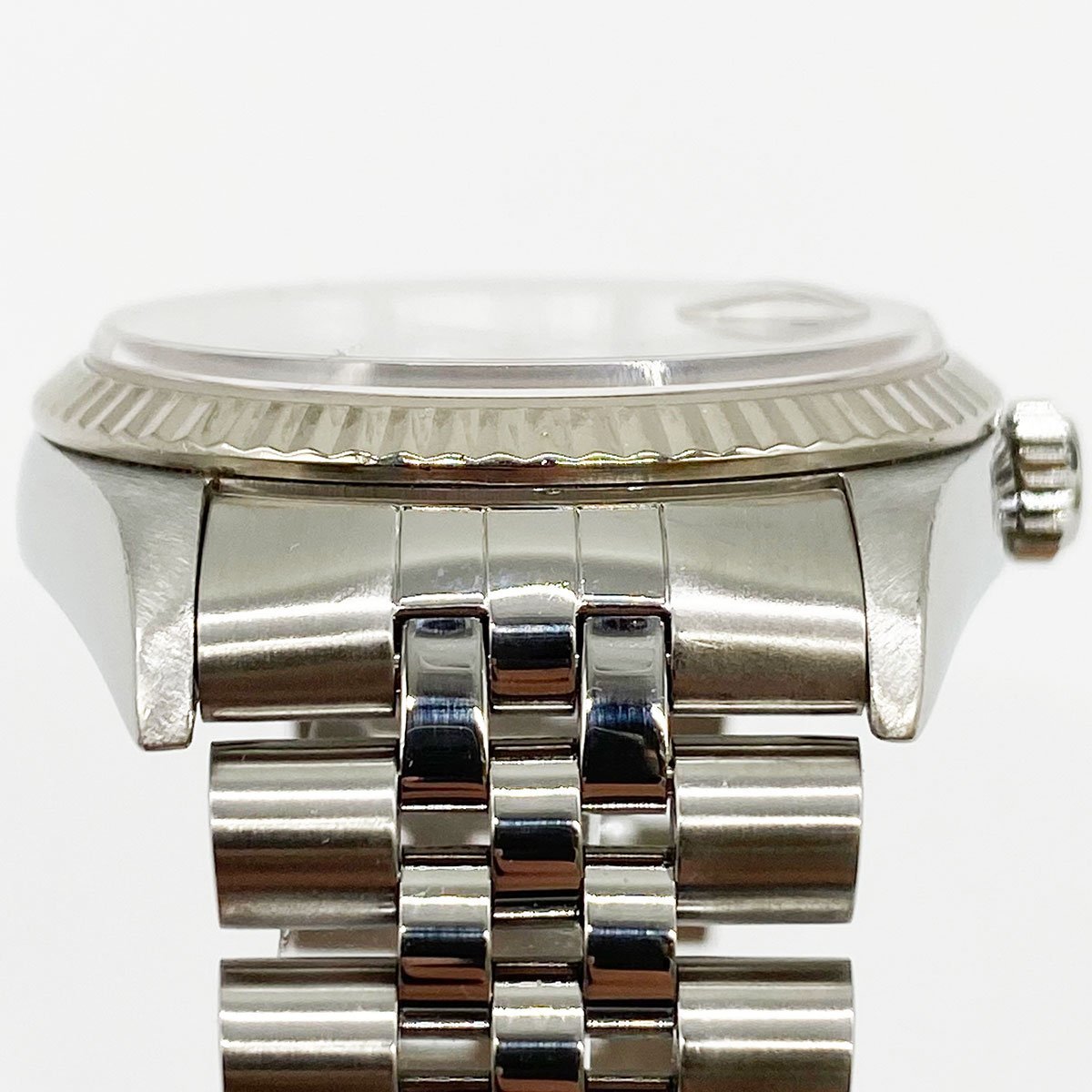 ROLEX ロレックス デイトジャスト 腕時計 時計 メンズ ファッション シルバー ブルー ネイビー 16234 USED_画像7