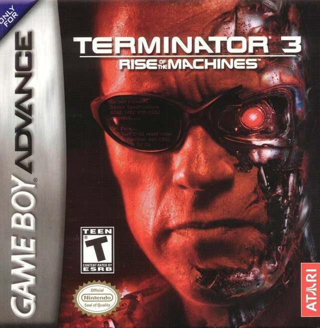 ★送料無料★北米版 Terminator Rise of the Machines ターミネーター 3 ライズオブザマシンズ GBA