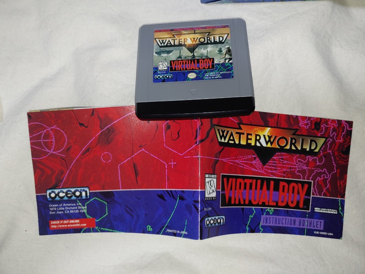 【送料無料】 バーチャルボーイ ウォーターワールド 任天堂 Nintendo VIRTUAL BOY WATER WORLD VB ゲームソフトの画像2
