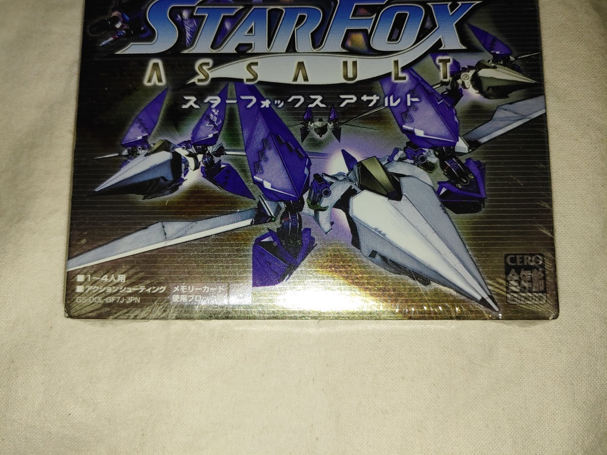 純正直売 【送料無料】　未開封　ゲームキューブ　スターフォックスアサルト　任天堂　Nintendo　GC　Game CUBE STAR FOX ASSAULT