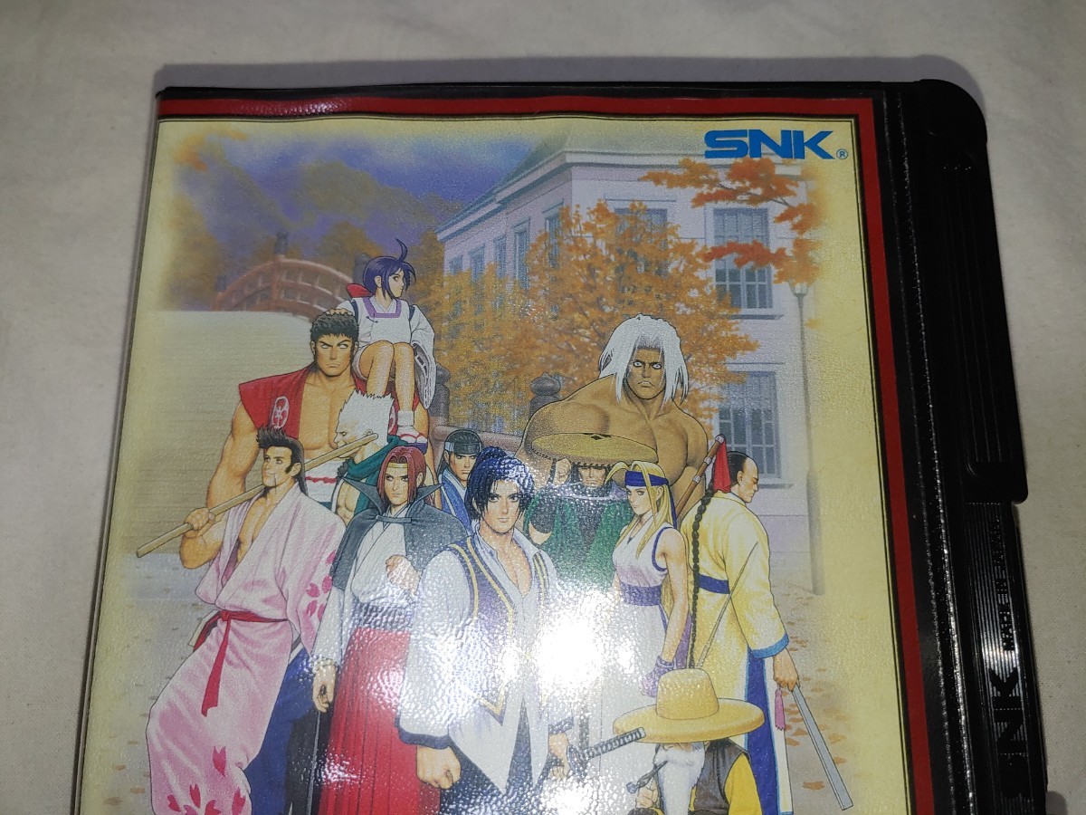 【送料無料】 箱のみ ネオジオ 幕末浪漫 月華の剣士 SNK NEO-GEO  NEOGEO ROM版の画像2