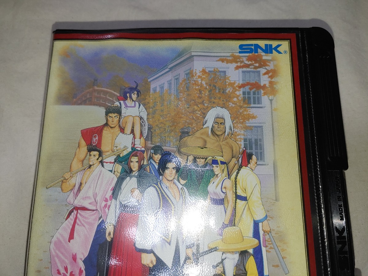 【送料無料】　箱のみ　ネオジオ　幕末浪漫　月華の剣士　SNK NEO-GEO　 NEOGEO　ROM版