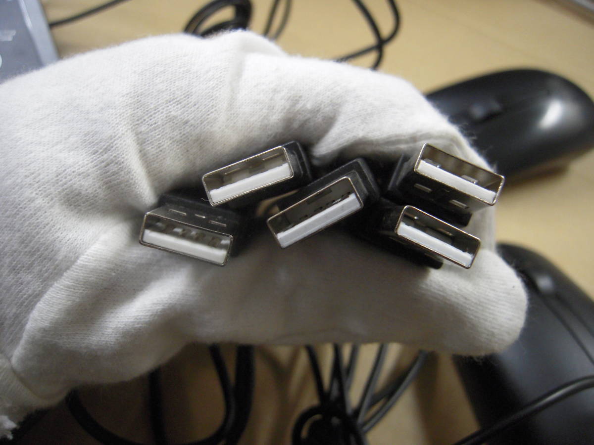 動作品　 DELL 　USB光学式マウス　 MS116 5個セット　　（16）_画像5
