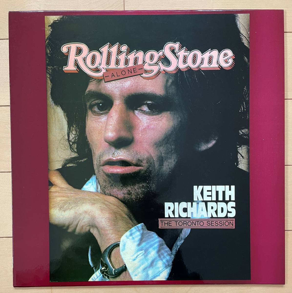 超レア！ 高音質 コーティング・カラー盤「Keith Richards The Toronto Session - A Stone Alone」The Rolling Stones ミックジャガー_画像2