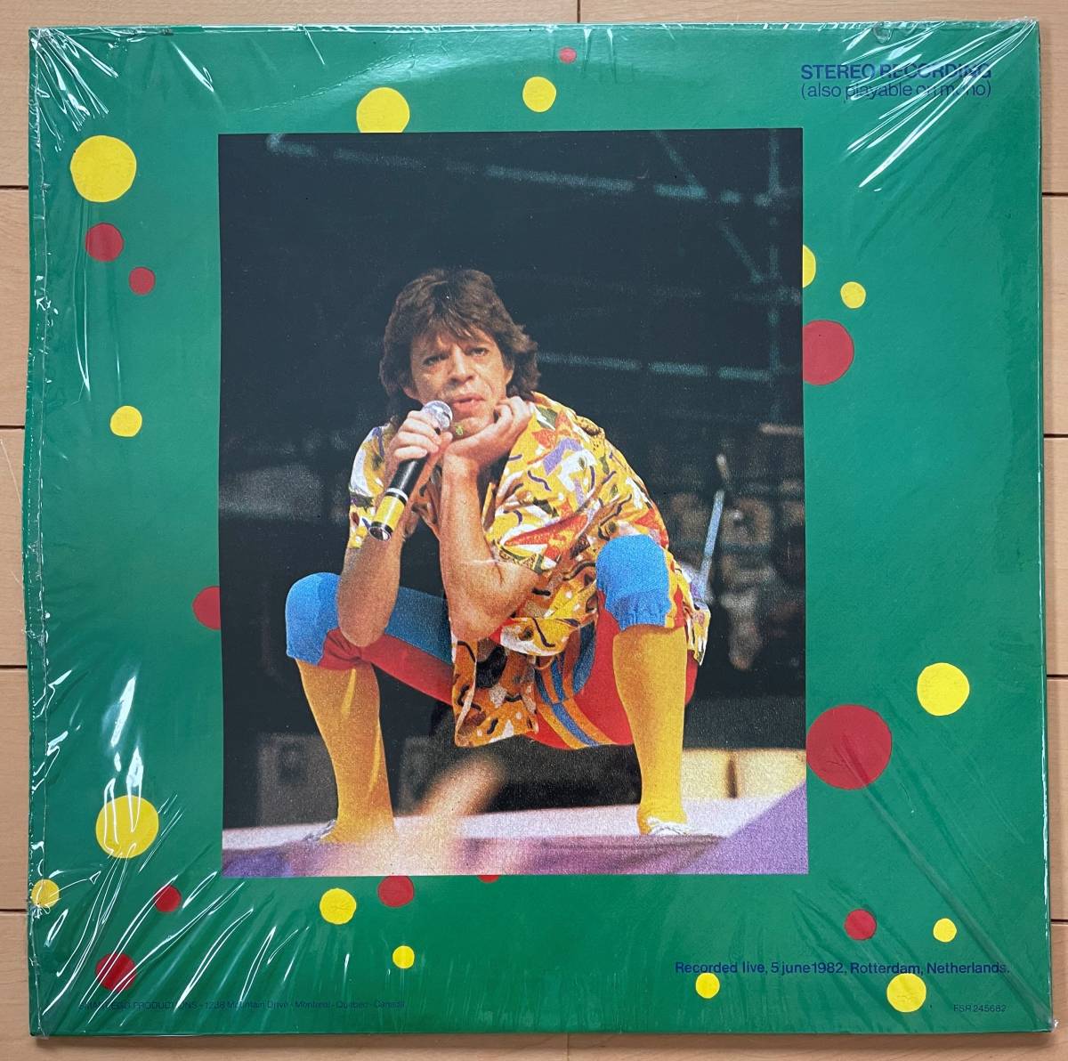 レア！ 2LP コレクター盤「The Rolling Stones - Mojo's Finest '82」5 June 1982 Rotterdam Netherlands キースリチャーズ ミックジャガー_画像2