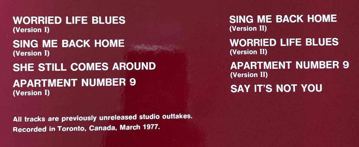 超レア！ 高音質 コーティング・カラー盤「Keith Richards The Toronto Session - A Stone Alone」The Rolling Stones ミックジャガー_画像5