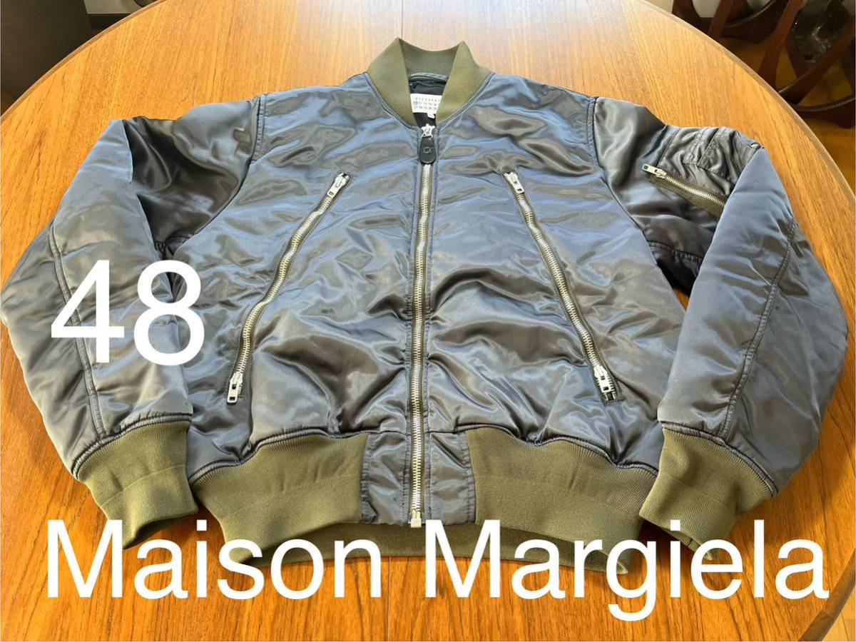 貴重！Maison Margiela MA-1 BOMBER フライトジャケット　メゾンマルジェラ ボンバー ジャケット ブルゾン