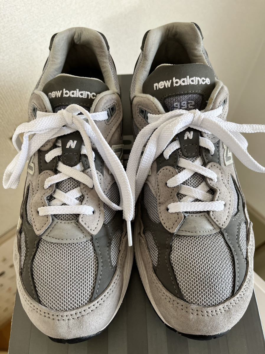 貴重 箱タグ付 NEW BALANCE M992GR ニューバランス アメリカ製 貴重 箱タグ付 NEW BALANCE M992GR ニューバランス アメリカ製