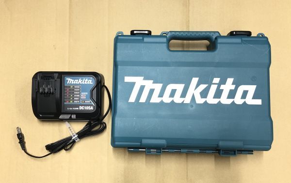 マキタ バッテリー充電器 10.8V用 DC10SA makita 通電OK ※充電器のみ 箱付_画像1