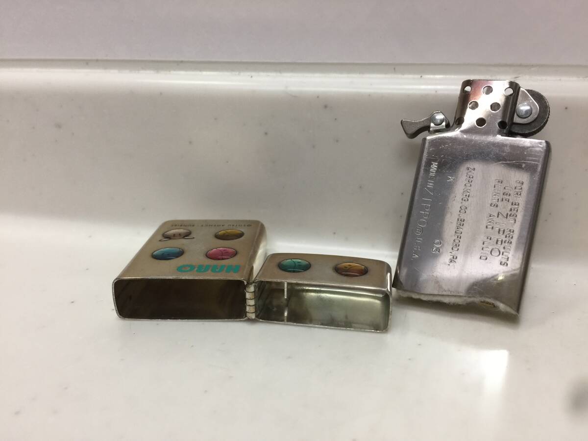 Zippo　ジッポー　スリム　機動戦士ガンダム　HARO　ハロ　SOTSU AGENCY SUNRISE　03年製　未使用　　　T440　　　　KJ1_画像7