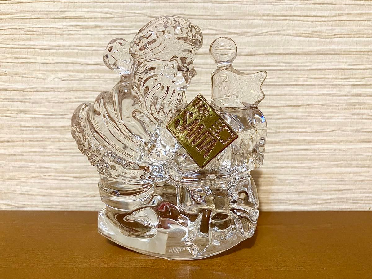 MARQUIS Waterford crystal GERMANY サンタ　クリスタル　置物