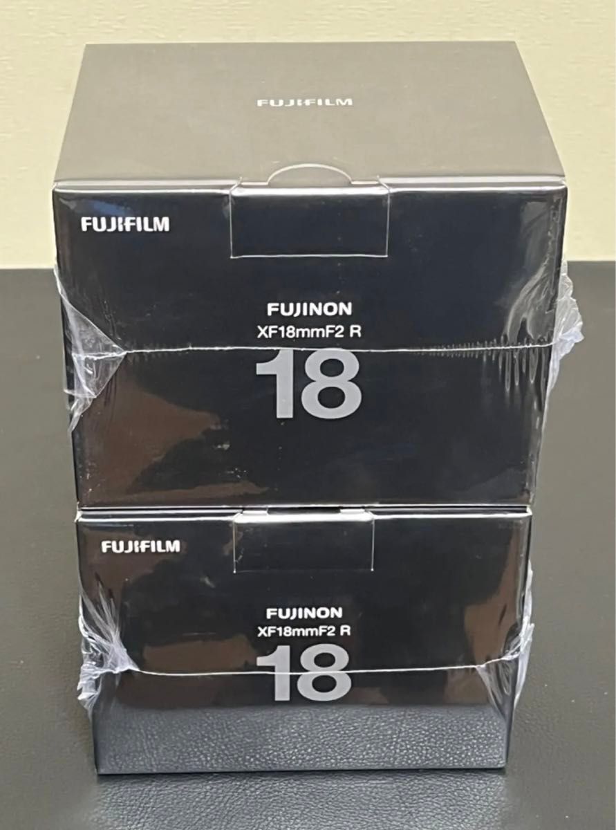 2個セット FUJIFILM FUJINON XF18mm F2 R 並行輸入品  富士フイルム Xマウント フジノンレンズ